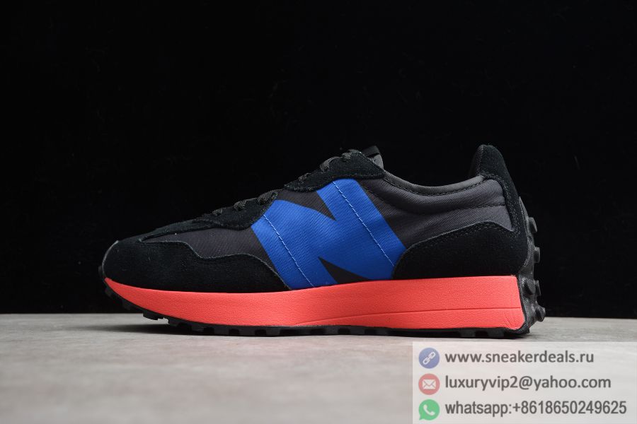 NEW BALANCE MS327CPB BLACK BLUE RED Unisex Shoes